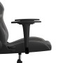 Silla gaming de masaje cuero sintético negro y gris en Sillas gaming | Comprar online en Foru.es