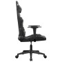 Silla gaming de masaje cuero sintético negro y camuflaje en Sillas gaming | Comprar online en Foru.es