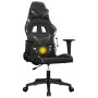Silla gaming de masaje cuero sintético negro y camuflaje en Sillas gaming | Comprar online en Foru.es