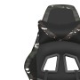Silla gaming de masaje cuero sintético negro y camuflaje en Sillas gaming | Comprar online en Foru.es