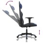 Silla gaming de masaje cuero sintético negro y azul en Sillas gaming | Comprar online en Foru.es