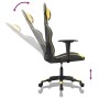 Silla gaming de masaje cuero sintético negro y dorado en Sillas gaming | Comprar online en Foru.es