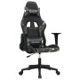 Silla gaming de masaje cuero sintético negro y camuflaje en Sillas gaming | Comprar online en Foru.es
