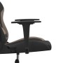 Silla gaming de masaje tela crema y gris taupé en Sillas gaming | Comprar online en Foru.es