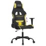 Silla gaming de masaje tela negro y verde claro en Sillas gaming | Comprar online en Foru.es