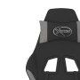 Silla gaming de masaje con reposapiés tela negro y gris claro en Sillas gaming | Comprar online en Foru.es