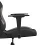 Silla gaming de masaje tela negro y gris claro en Sillas gaming | Comprar online en Foru.es