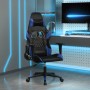 Silla gaming de masaje cuero sintético negro y azul en Sillas gaming | Comprar online en Foru.es