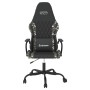Silla gaming de masaje cuero sintético negro y camuflaje en Sillas gaming | Comprar online en Foru.es