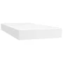 Box spring bed with white synthetic leather mattress 90x190 cm by vidaXL, Beds and slatted bases - Ref: Foro24-3132358, Price...