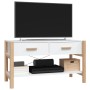 Mueble para TV madera contrachapada blanco 82x38x45 cm en Muebles TV | Comprar online en Foru.es
