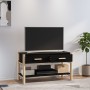 Mueble para TV madera contrachapada negro 82x38x45 cm en Muebles TV | Comprar online en Foru.es