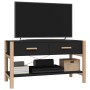 Mueble para TV madera contrachapada negro 82x38x45 cm en Muebles TV | Comprar online en Foru.es