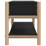 Mueble para TV madera contrachapada negro 82x38x45 cm en Muebles TV | Comprar online en Foru.es