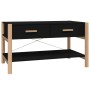 Mesa de centro madera contrachapada negro 82x48x45 cm en Mesas de centro | Comprar online en Foru.es