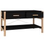 Mesa de centro madera contrachapada negro 82x48x45 cm en Mesas de centro | Comprar online en Foru.es