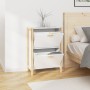 Mueble zapatero madera contrachapada blanco 57,5x33x80 cm en Zapateros y organizadores de calzado | Comprar online en Foru.es
