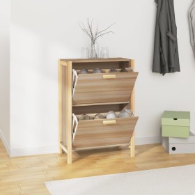 Mueble zapatero madera contrachapada 57,5x33x80 cm en Zapateros y organizadores de calzado | Comprar online en Foru.es