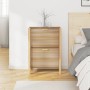 Mueble zapatero madera contrachapada 57,5x33x80 cm en Zapateros y organizadores de calzado | Comprar online en Foru.es