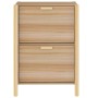Mueble zapatero madera contrachapada 57,5x33x80 cm en Zapateros y organizadores de calzado | Comprar online en Foru.es