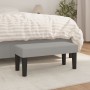 Banco de tela gris claro 70x30x30 cm en Bancos | Comprar online en Foru.es