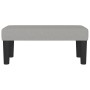 Banco de tela gris claro 70x30x30 cm en Bancos | Comprar online en Foru.es