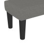 Banco de tela gris oscuro 70x30x30 cm en Bancos | Comprar online en Foru.es