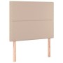 Cama box spring con colchón cuero sintético capuchino 100x200cm de vidaXL, Camas y somieres - Ref: Foro24-3132428, Precio: 34...