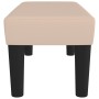 Banco de cuero sintético color capuchino 70x30x30 cm en Bancos | Comprar online en Foru.es
