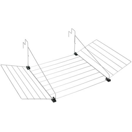 Tomado Tendedero colgante Tilburg plateado 12 m de Tomado, Tendederos y perchas - Ref: Foro24-430395, Precio: 42,51 €, Descue...