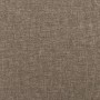 Banco de tela gris taupe 100x30x30 cm en Bancos | Comprar online en Foru.es