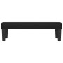 Banco de cuero sintético negro 100x30x30 cm en Bancos | Comprar online en Foru.es