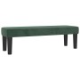 | Banco | Verde oscuro 100 x 30 x 30 cm Terciopelo en Bancos | Comprar online en Foru.es