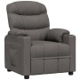 Sillón reclinable de tela gris oscuro en Sillones | Comprar online en Foru.es