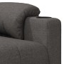 Sillón reclinable de tela gris oscuro en Sillones | Comprar online en Foru.es