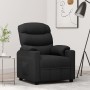 Sillón reclinable de tela negro en Sillones | Comprar online en Foru.es