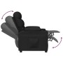 Sillón reclinable de tela negro en Sillones | Comprar online en Foru.es