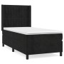 Cama box spring con colchón cuero sintético negro 90x190 cm de vidaXL, Camas y somieres - Ref: Foro24-3132773, Precio: 322,96...