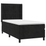Cama box spring con colchón cuero sintético negro 90x190 cm de vidaXL, Camas y somieres - Ref: Foro24-3132773, Precio: 322,96...