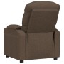 Sillón reclinable de tela marrón en Sillones | Comprar online en Foru.es