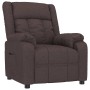 Sillón reclinable Marrón oscuro 82 x 93 x 96 cm tela en Sillones | Comprar online en Foru.es