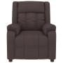 Sillón reclinable Marrón oscuro 82 x 93 x 96 cm tela en Sillones | Comprar online en Foru.es