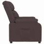 Sillón reclinable Marrón oscuro 82 x 93 x 96 cm tela en Sillones | Comprar online en Foru.es