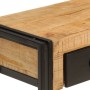Mesa consola madera maciza de mango 110x30x76 cm en Mesas auxiliares | Comprar online en Foru.es