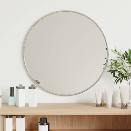 Espejo de pared redondo plateado Ø 40 cm en Espejos | Comprar online en Foru.es