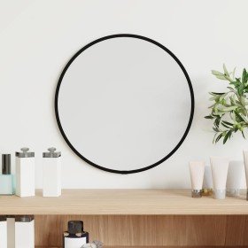 Espejo de pared redondo negro Ø 30 cm en Espejos | Comprar online en Foru.es