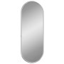 Espejo de pared ovalado plateado 40x15 cm en Espejos | Comprar online en Foru.es