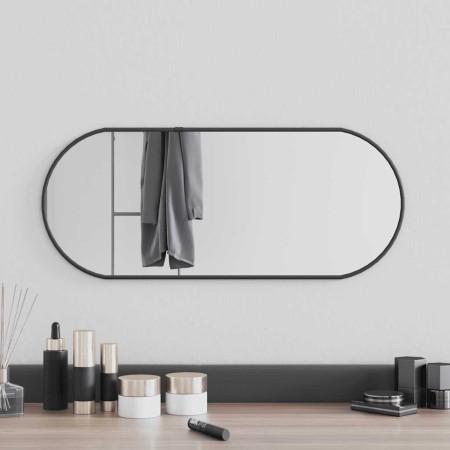 Espejo de pared ovalado negro 60x25 cm en Espejos | Comprar online en Foru.es