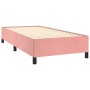 Cama box spring con colchón terciopelo rosa 80x200 cm de vidaXL, Camas y somieres - Ref: Foro24-3132770, Precio: 330,57 €, De...