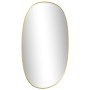 Espejo de pared dorado 70x45 cm en Espejos | Comprar online en Foru.es